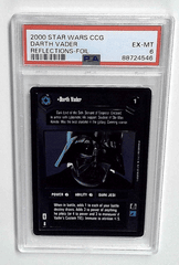 V1241: 2000: DARTH VADER: REFLECTIONS: FOIL: PSA 6: EX-MT: 88724546